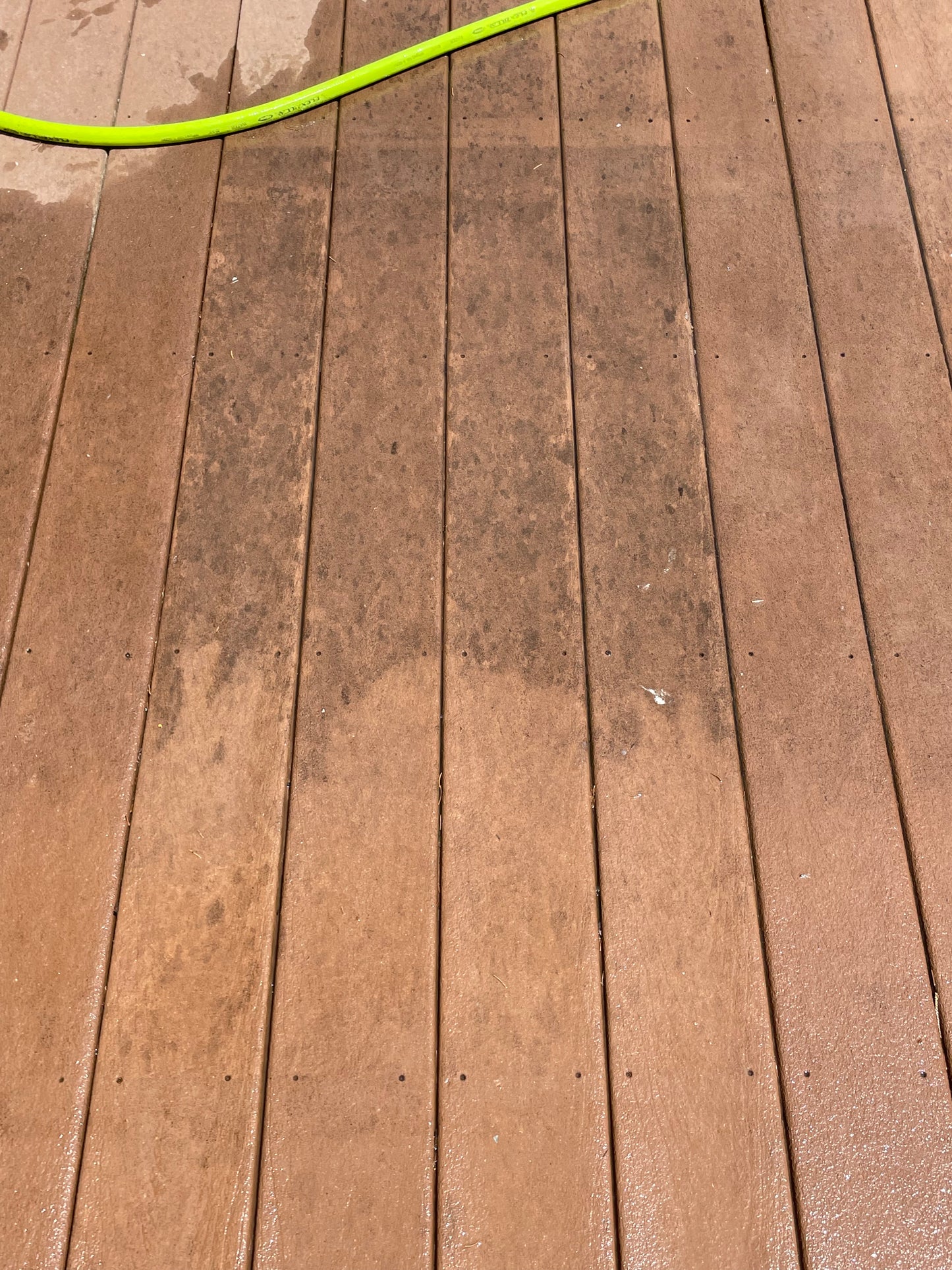 Deck wash