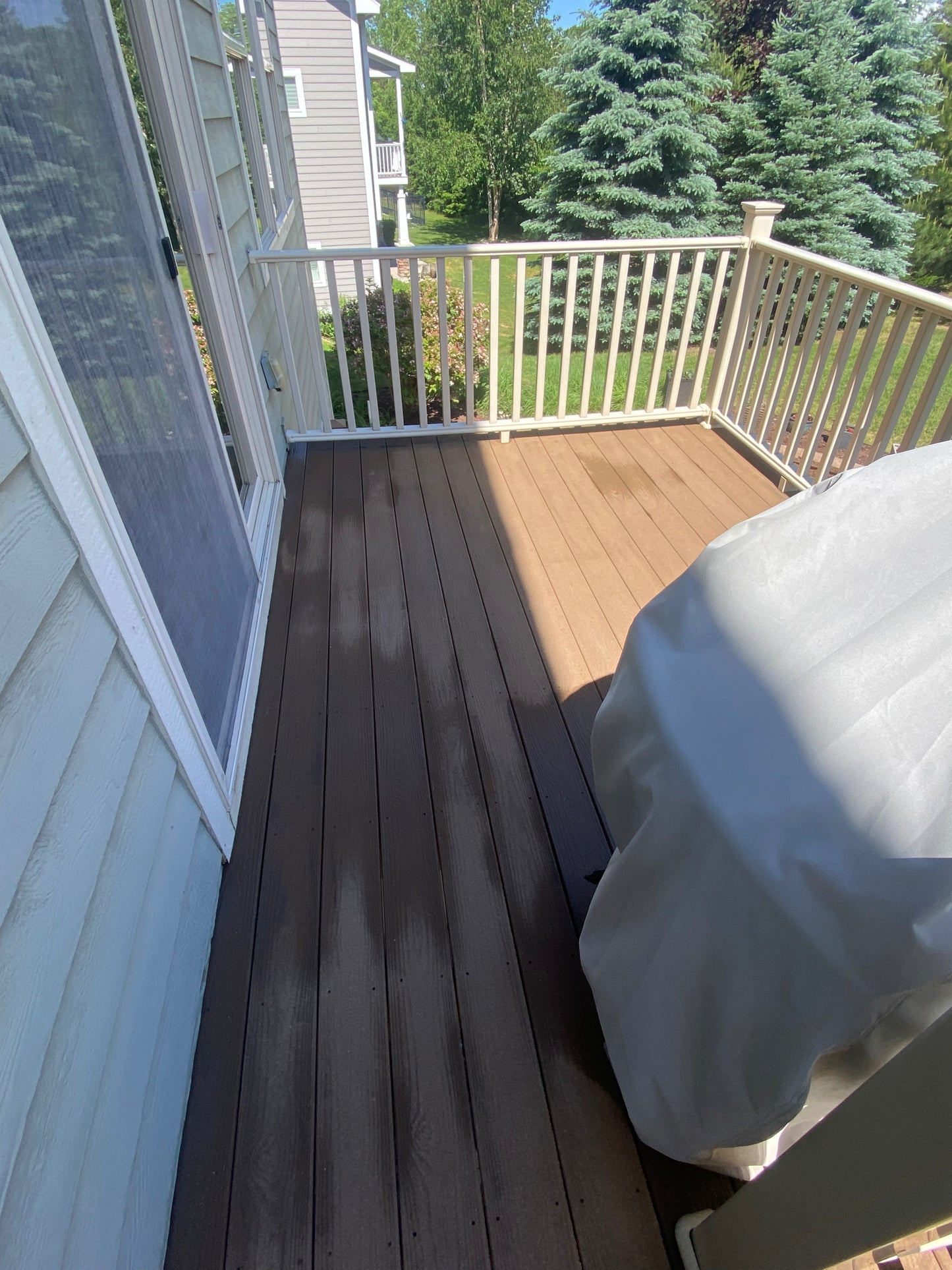 Deck wash
